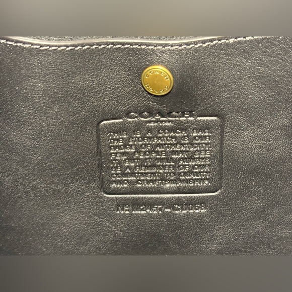 Coach Brooklyn 28 Bag Black/Brass CU068 - Picture 12 of 16